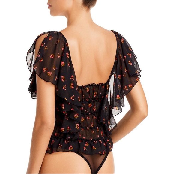 NWT Juliet Printed Bodysuit in Twilight Combo - Picture 14 of 17